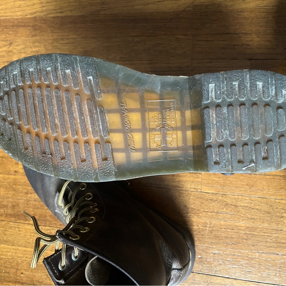 Doc Martens Crazy Horse Size 10 Men’s Boots - Picture 3 of 3